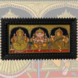 Tridevi Ganesha Auspicious Trio