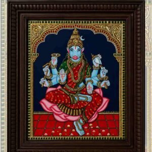 Goddess Sri Varahi Amman Tanjore Painting