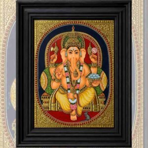 Ganesha Tanjore Painting