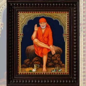 Shirdi Sai Baba Tanjore Painting