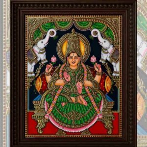 Goddess Lakshmi Tanjore Painting