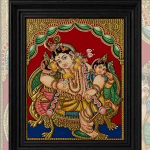 Sri Gopala Krishna with Rukmini & Satyabhama