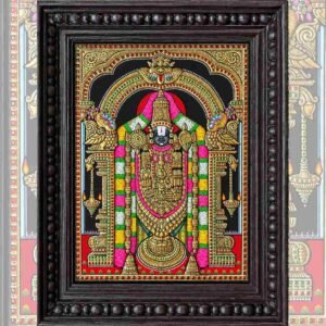 Lord Balaji Tanjore Painting