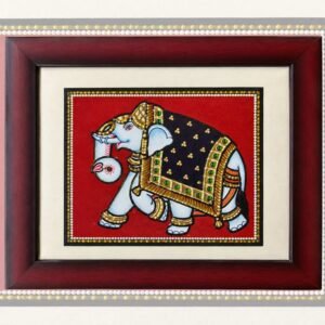 Royal Elephant Tanjore Art